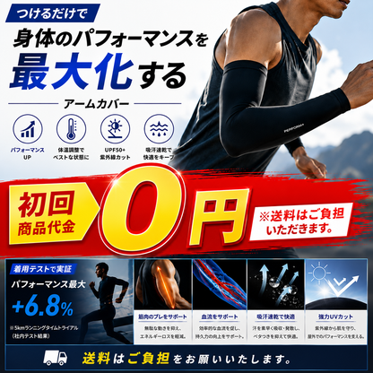 【クーポンコードで初回無料】NBWアームカバー